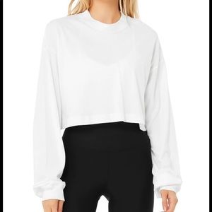 Alo yoga IT GIRL CROP LONG SLEEVE
